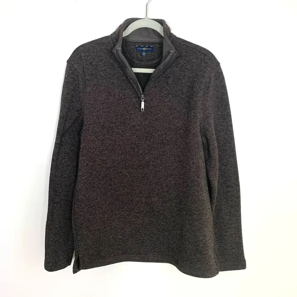 Club Room Men’s‎ Pullover Brown Sweater Sz Small